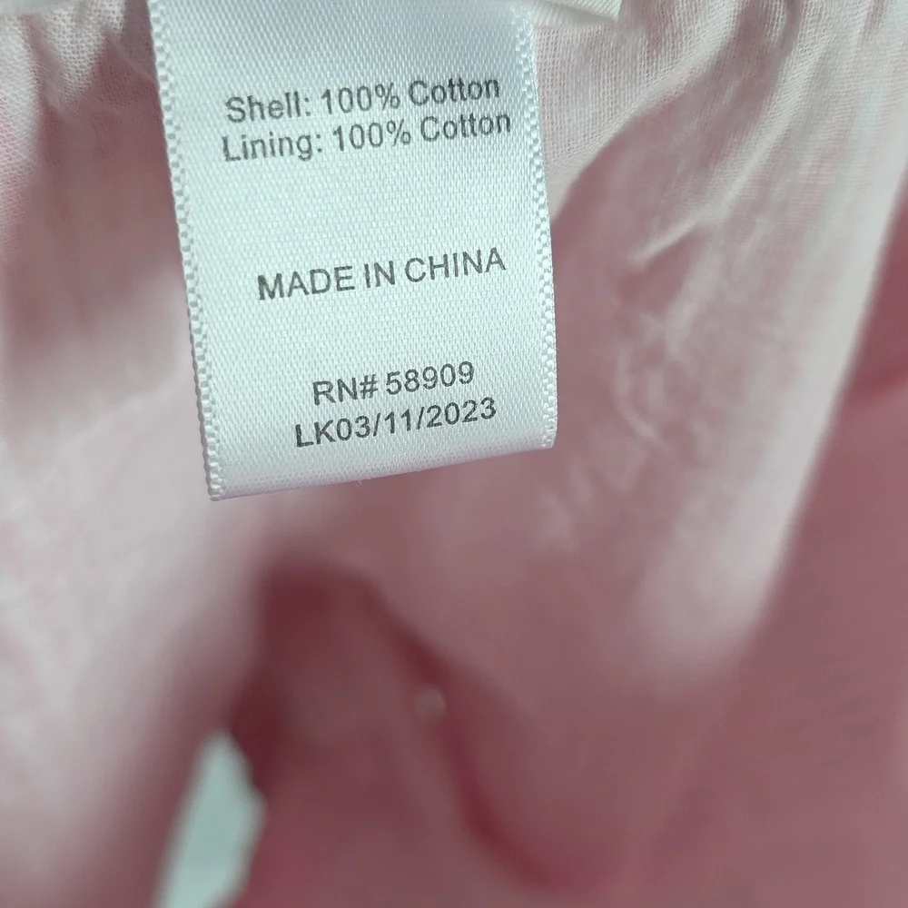 Adventurewear360 Pink Seersucker And Ruffled Lace Outfit Kids Size 5 NWT - Picture 9 of 9